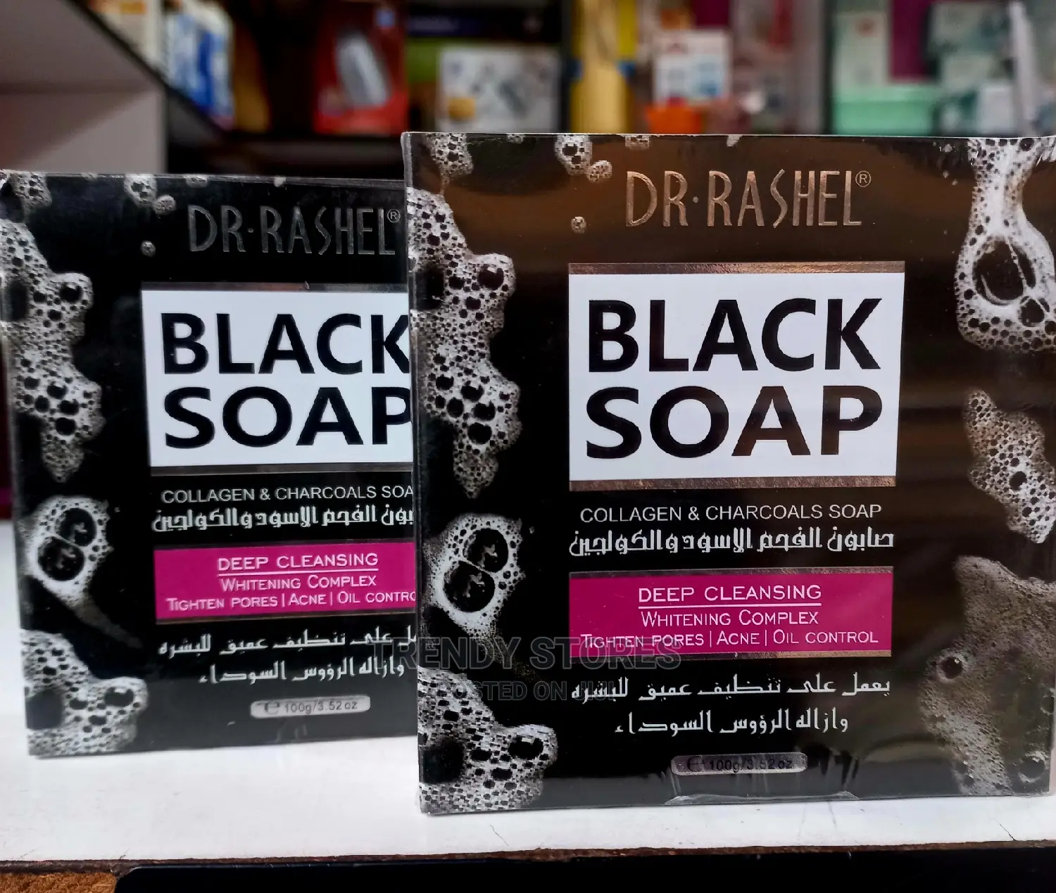 Dr Rashel Black Collagen Charcoal Soap