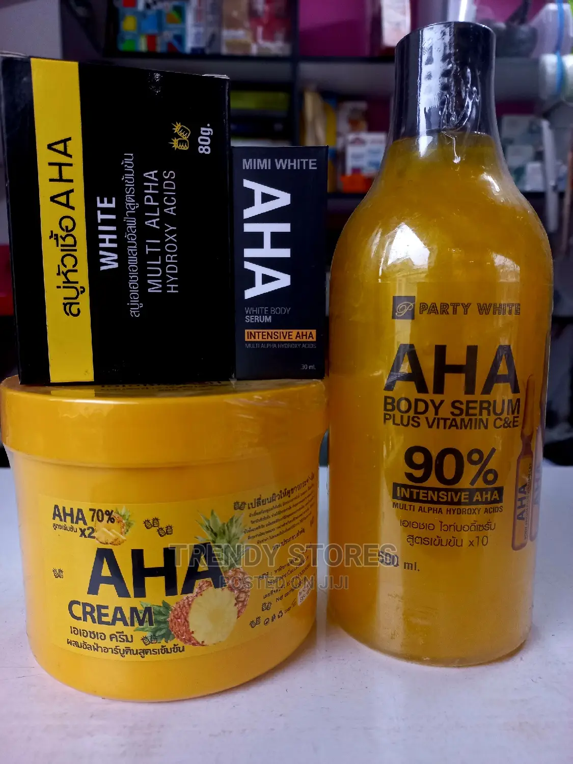 Aha Whitening Set