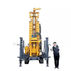 Water Well Drilling Rig Machine Driven By Diesel Engine