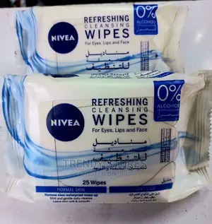 Nivea Refreshing Cleansing Wipes -25pcs