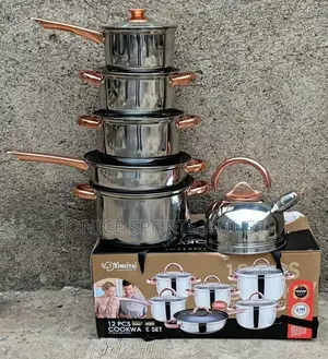 12pcs Stainless Steel With Kettle