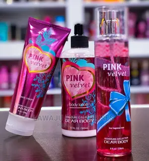 Pink Velvet 3in1 Body Lotion + Body Cream + Body Mist