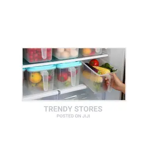 Set of 3pcs Cereal Container With Lid and Handle