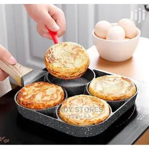 4 Slots Heavy Granite Non-Stick Pancake/Egg Pan