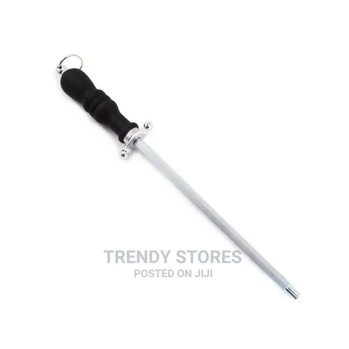 Universal Kitchen Knife Sharpener Steel Rod - 10 Inch