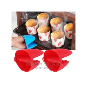 Silicon Mittens Oven Gloves (2 Pieces)