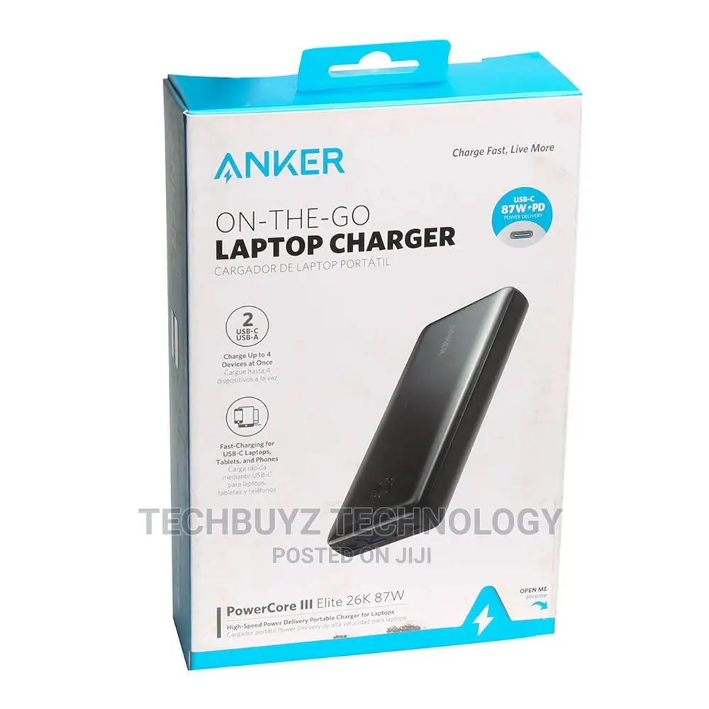 Anker Powercore III Elite 26K 87W - Black