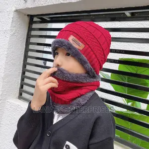 Kids Warm Marvin /Beenie Hat + Scarf Set