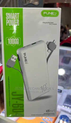 Punex 10000mah Powerbank.