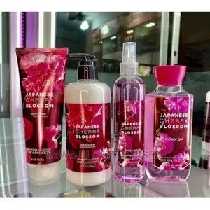 Japanese Cherry Blossom 4in1 Body Lotion Splash Set