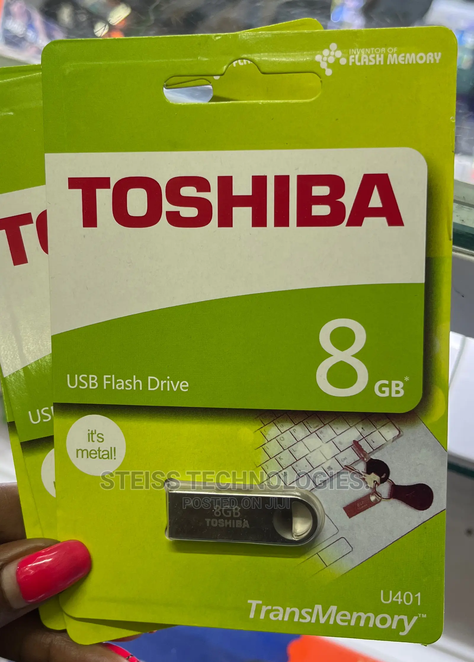 8gb-Toshiba Flashdisk.
