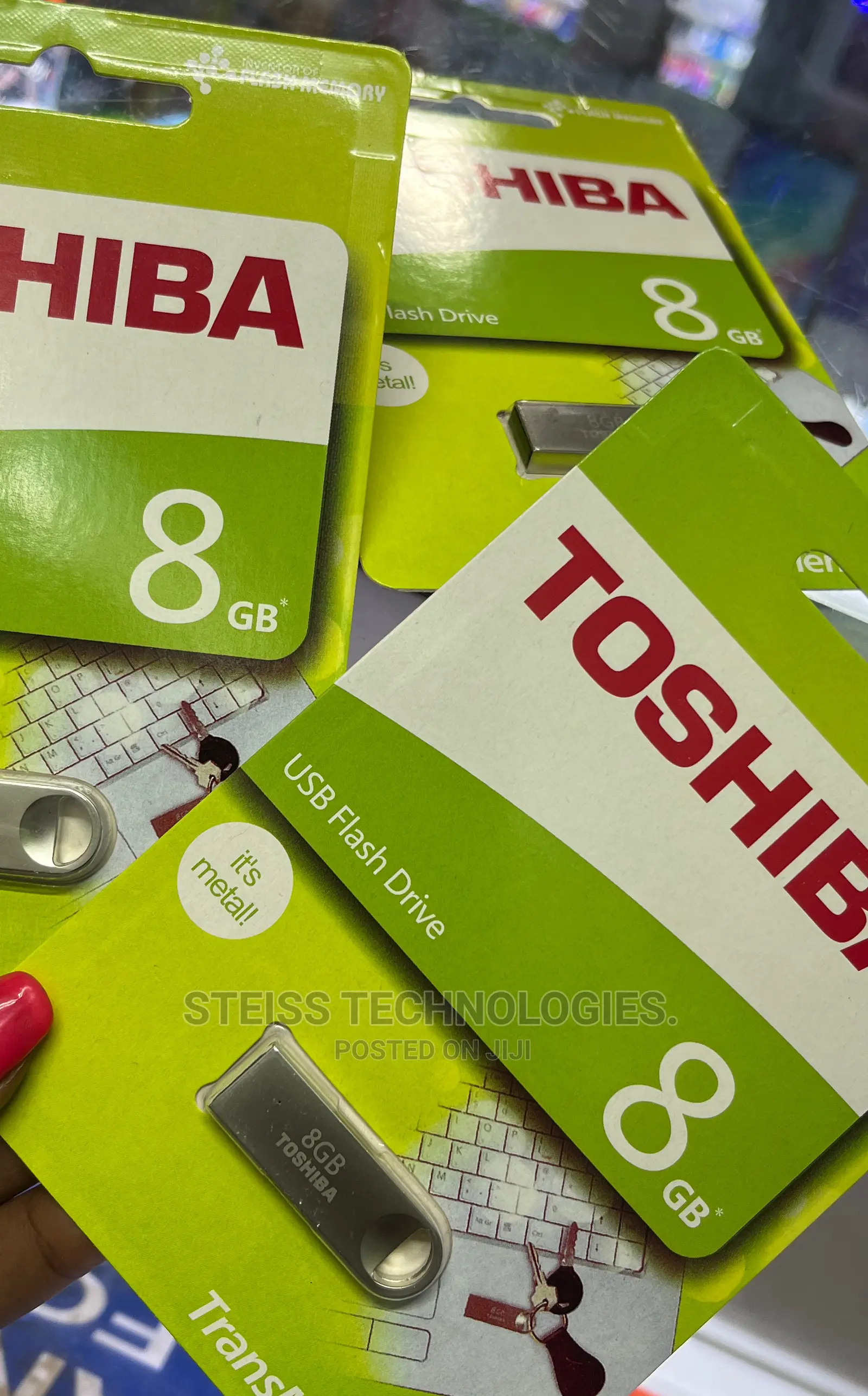 8gb-Toshiba Flashdisk.