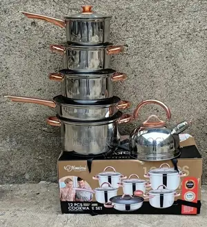 12pc Stainless Yimetai Cookware