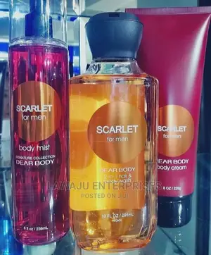 Scarlet for Men 3in1 Dear Body Scent Set