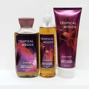 Tropical Woods 3in1 Dear Body Cream, Spray + Shower Gel Set