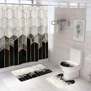 4 Pcs Bathroom Set