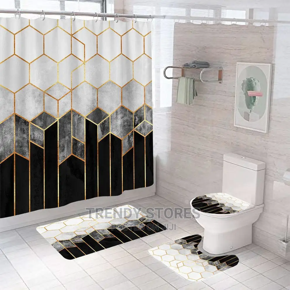 4 Pcs Bathroom Set