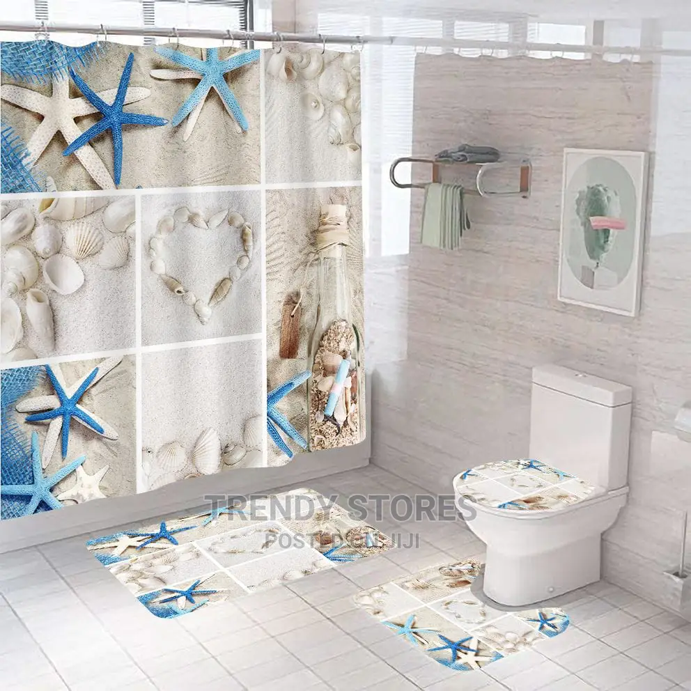 4 Pcs Bathroom Set