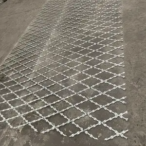 Welded Razor Wire Mesh Roll (4feet*30mtrs)