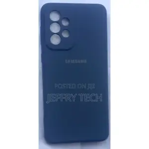 Samsung Galaxy A33 5G Silicone Back Case Blue