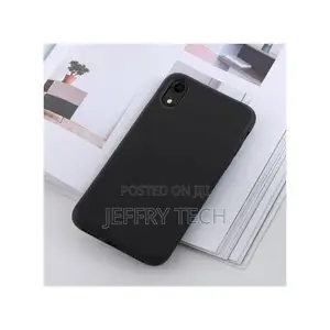 iPhone Xr Silicone Black Case