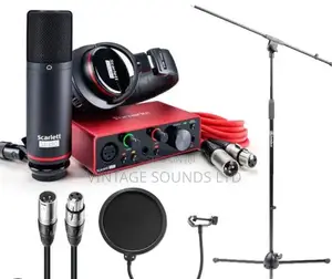 Focusrite Scarlett Solo Studio 3rd Gen Bundle Set