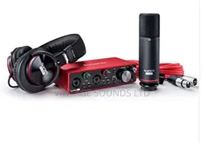 Focusrite Scarlet 2I2 ,Audio Interface Recording Set 4th Gen