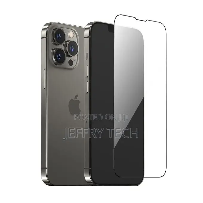 iPhone 13 Pro Max Premium Tempered Glass Screen Protector Fu