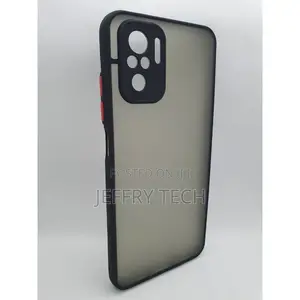 Xiaomi Redmi Note 10 Slim Fit Cover With Soft Edges Camera