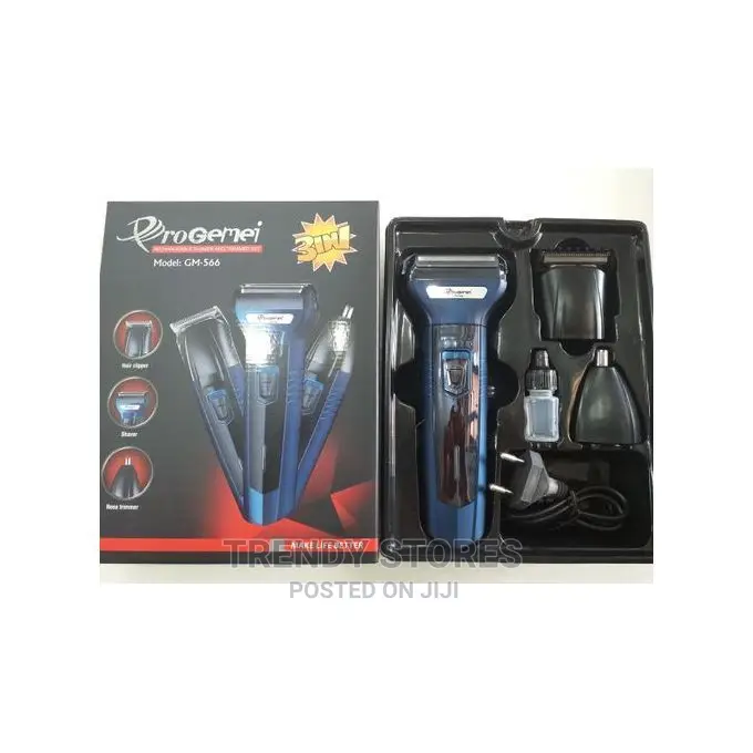 Progemei 3 in 1 Rechargeable Hair Shaver