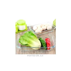 Signature Heat-Resistant High Borosilicate Glass Bake Pan(2p