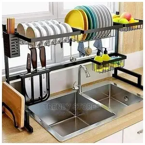 Over the Sink Kitchen Dish Drying Rack
