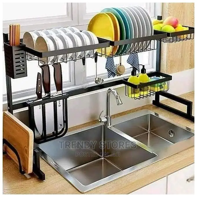 Over the Sink Kitchen Dish Drying Rack