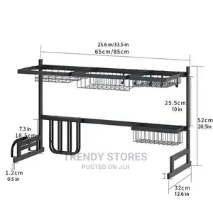 Over the Sink Kitchen Dish Drying Rack