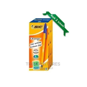 BIC Biro Fine Point (Orange) Blue 20pcs