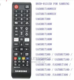 Samsung Rmt:BN59-01312f, BN5901312F, BN59-01312D,BN5901312D