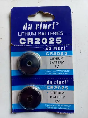 3v Cr 2025 Lithium Button Battery
