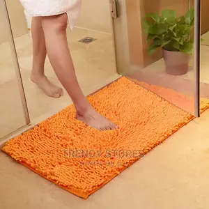 Non Slip, Absorbent Microfiber Door Mat/ Bathroom Mat