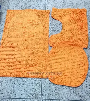 3pcs Non Slip, Absorbent Microfiber Bathroom Mat