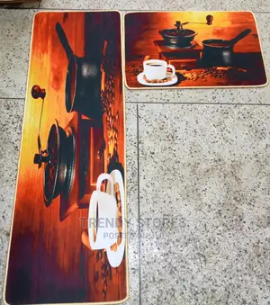 2pcs Kitchen Mats Antislip