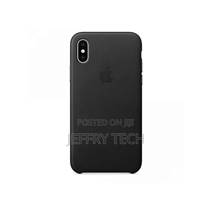 iPhone X Silicon Case - BLACK