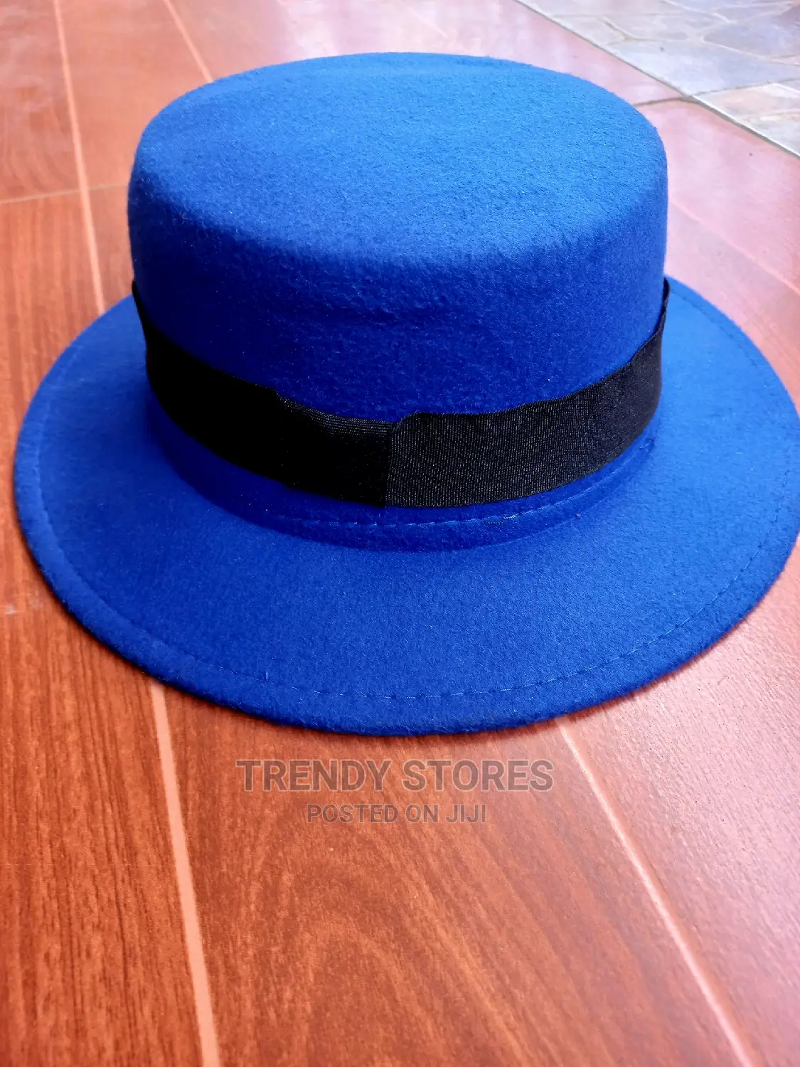 Fedora Flat Top Wide Hat