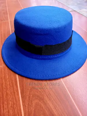 Fedora Flat Top Wide Hat