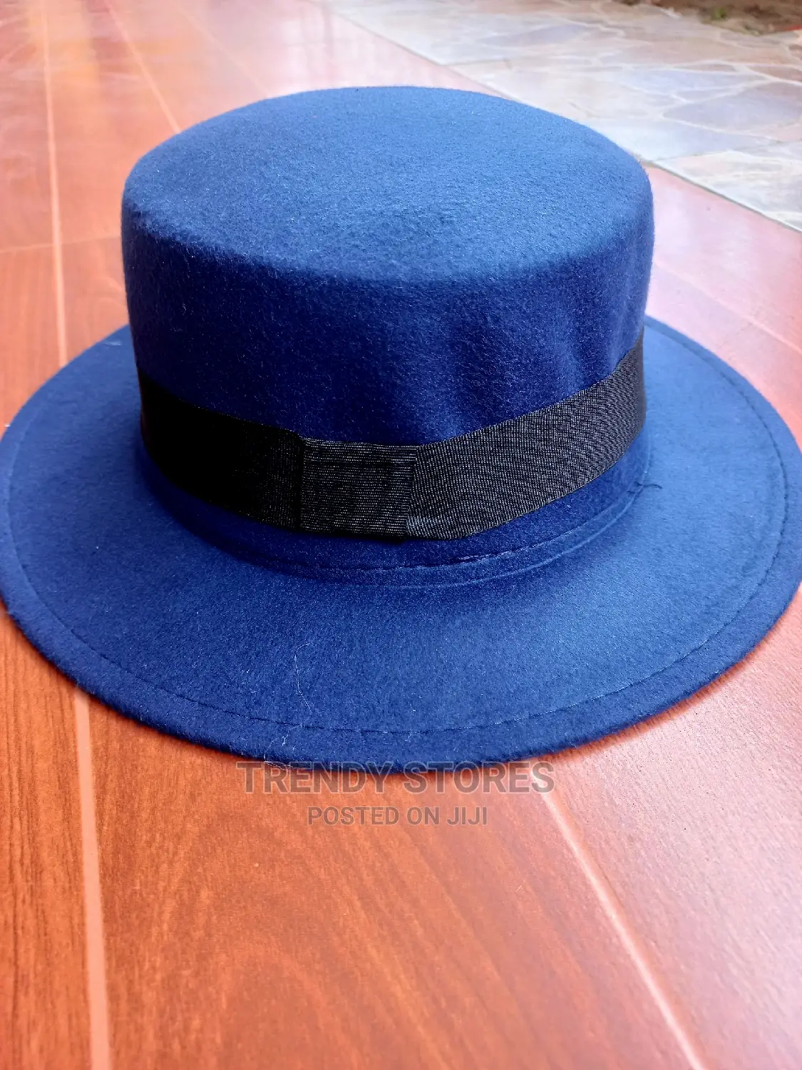 Fedora Flat Top Wide Hat