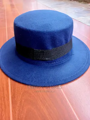 Fedora Flat Top Wide Hat