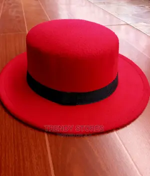 Fedora Flat Top Wide Hat