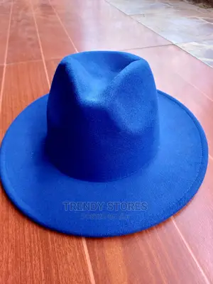 Fedora Flat Top Wide Hat