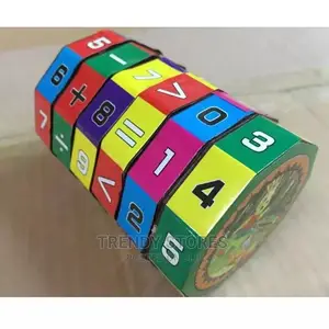 Mathematics Digital Number Cube