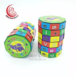Mathematics Digital Number Cube