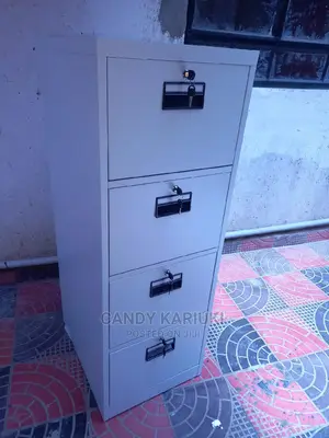 Spacious 4 Drawer File Cabinet